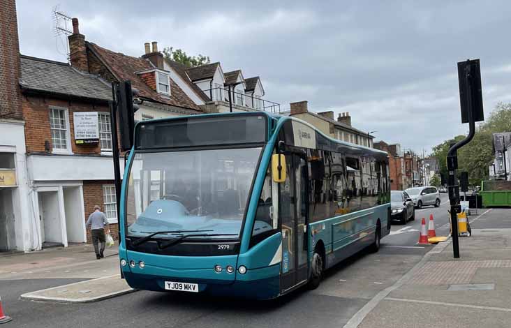 Arriva Shires Optare Versa 2979